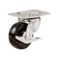 Shepherd 4 in. 225 lb. Soft Rubber Swivel Caster