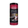 Weiman 7 in. x 8 in. Cooktop and Microwave Cleaning Wipes