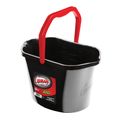 Libman 3-1/2 gal. Black Oval Utility Bucket