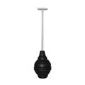 Korky 6 in. Rubber Toilet Plunger with 16-1/4 in. Handle