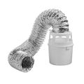 Lambro 4 in. x 5 ft. Indoor Dryer Lint Trap Kit