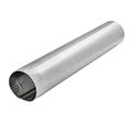 Lambro 4 in. x 24 in. Aluminum Snap-Lock Vent Pipe