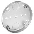 Southwire 4 in. x 3/4 in. Round Drawn Pan Box