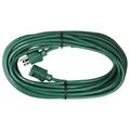 PowerZone 40 ft. 16/3 Outdoor Extension Cord, Green