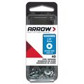 Arrow 1/8 in. Steel Rivet Washer, 40-Pack