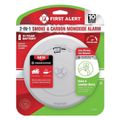First Alert Slim Profile Smoke and Carbon Monoxide Alarm with Voice Alerts