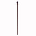 Valley Forge 5 ft. x 1 in. 1-Piece Wood Flag Pole with Ring