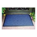 Simple Spaces 18 in. x 30 in. Blue Rubber Door Mat