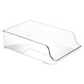Interdesign 9-Bottle Clear Plastic Water Bottle Storage Organizer