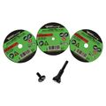 Forney 3 in. 5-Piece Cut-Off Wheel Kit