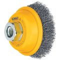 DEWALT 3 in. Crimped Wire Cup Brush