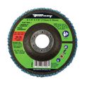 Forney 4-1/2 in. 36 Grit Type 27 Flap Disc