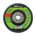 Forney 4-1/2 in. Type 29 80-Grit Flap Disc