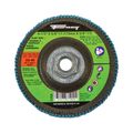 Forney 4-1/2 in. 40 Grit Type 29 High Density Flap Disc