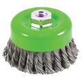 Forney 4 in. Knotted Wire Cup Brush