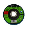 Forney 4-1/2 in. Type 29 80 Grit Flap Disc