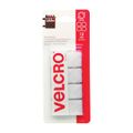 Velcro Brand 7/8 in. Square White Hook and Loop Fastener