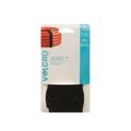 Velcro Brand 7/8 in. x 23 in. Black Hook and Loop Fastener