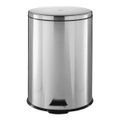 Simple Spaces 1.85 gal. Round Stainless Steel Trash Can