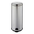 Simple Spaces 7.93 gal. Round Stainless Steel Trash Can
