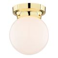 Boston Harbor 1-Light Flush Mount Ceiling Fixture