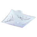 Boston Harbor 11-1/4 in. 2-Light Square Semi-Flush Ceiling Fixture