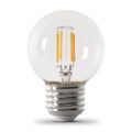 Feit Electric 60 W G16-1/2 E26 2700K Dimmable LED Bulb, 2-Pack