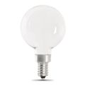Feit Electric 40W Equivalent G16-1/2 Frosted Soft White Filament LED Bulb