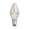 Feit Electric C7 E12 Candelabra Base Cool White LED Night Light Bulb