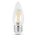 Feit Electric 60W Equivalent Dimmable Torpedo Filament LED Bulb