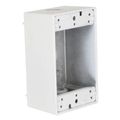 Hubbell 2-3/4 in. x 4-1/2 in. x 2 in. Weatherproof Outlet Box