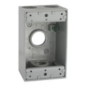 Hubbell 1-Gang 16.5 cu. in. Aluminum Weatherproof Outlet Box