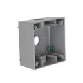 Hubbell 2-Gang 32 cu. in. Gray Aluminum Weatherproof Outlet Box