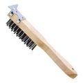 ProSource 4 x 11 Steel Wire Brush with Scraper