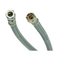 Fluidmaster 3/8 in. x 3/8 in. x 12 in. Stainless Steel Sink Supply Line