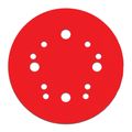 Diablo 5 in. 150 Grit Hook and Lock Random Orbital Sanding Discs, 50-Pack