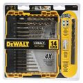 DEWALT 14-Piece Pilot Point Drill Bit Set
