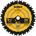 DEWALT 6-1/2 in. 18 and 24 TPI Combination Circular Saw Blade