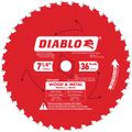Diablo 7-1/4 in. 36-Tooth Carbide Circular Saw Blade