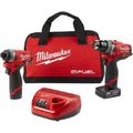 Milwaukee M12 FUEL 2-Tool Hammer Drill and Impact Driver Combo Kit
