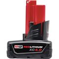 Milwaukee 12 V 4 AH M12 REDLITHIUM Cordless Battery Pack