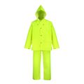 Diamondback 2XL 3-Piece Yellow Polyester Rain Suit