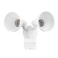 Globe Electric 180-Degree DualBrite White Motion Security Light