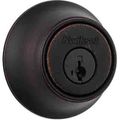 Kwikset Venetian Bronze Single Cylinder Deadbolt