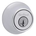 Kwikset Single Cylinder Satin Chrome Deadbolt