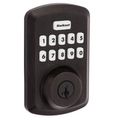 Kwikset Powerbolt 250 Venetian Bronze SmartKey Keypad Electronic Deadbolt Lock