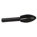 Forney 1/2 in. x 1 in. Football Shaped Rotary File
