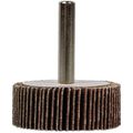 Forney 1-1/2 in. x 1/2 in. 120 Grit Mounted Flap Wheel