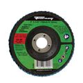 Forney 4 in. x 5/8 in. 60 Grit Type 29 Flap Disc