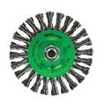 Forney 6 in. Twist Knot Wire Wheel Brush